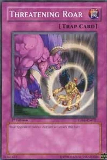 Threatening Roar 5D's 2008 Starter Deck Yu-Gi-Oh! card