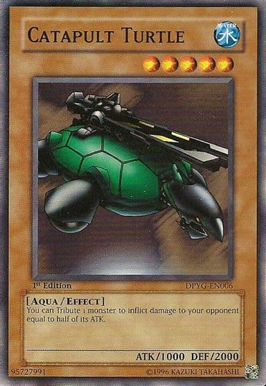 Catapult Turtle Duelist Pack: Yugi Yu-Gi-Oh! card