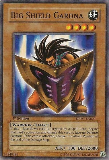 Big Shield Gardna Duelist Pack: Yugi Yu-Gi-Oh! card