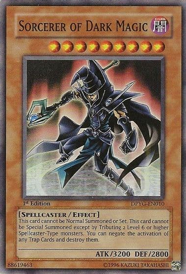 Sorcerer of Dark Magic Duelist Pack: Yugi Yu-Gi-Oh! card
