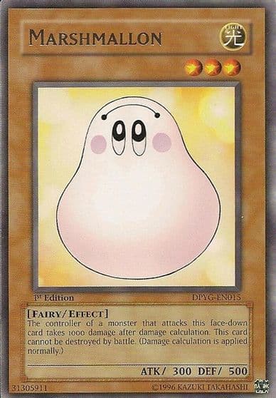 Marshmallon Duelist Pack: Yugi Yu-Gi-Oh! card