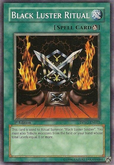 Black Luster Ritual Duelist Pack: Yugi Yu-Gi-Oh! card