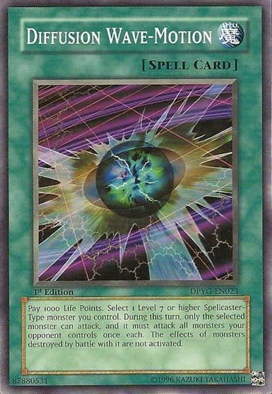 Diffusion Wave Motion Duelist Pack: Yugi Yu-Gi-Oh! card