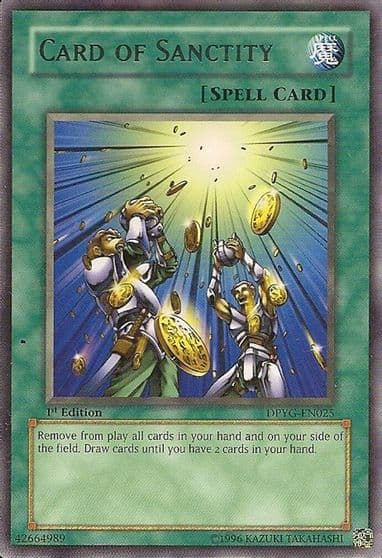 Card of Sanctity Duelist Pack: Yugi Yu-Gi-Oh! card