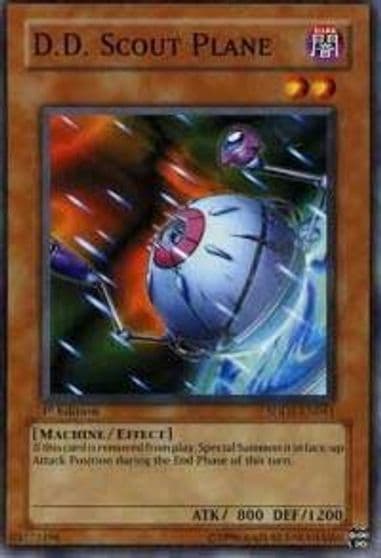 DD Scout Plane Structure Deck: The Dark Emperor Yu-Gi-Oh! card