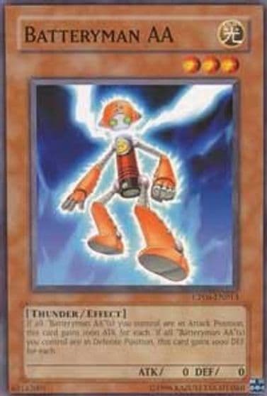 Batteryman AA Champion Pack 6 Yu-Gi-Oh! card