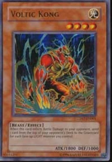 Voltic Kong Champion Pack 7 Yu-Gi-Oh! card