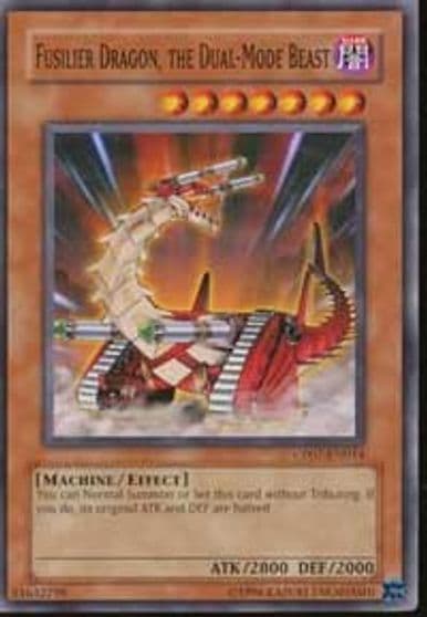 Fusilier Dragon The Dual Mode Beast Champion Pack 7 Yu-Gi-Oh! card