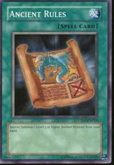 Ancient Rules Champion Pack 7 Yu-Gi-Oh! card