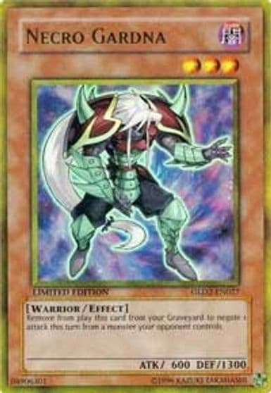 Necro Gardna Champion Pack 8 Yu-Gi-Oh! card