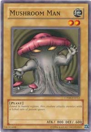 Mushroom Man Champion Pack 8 Yu-Gi-Oh! card