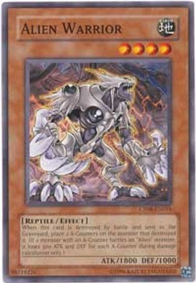 Alien Warrior Champion Pack 8 Yu-Gi-Oh! card