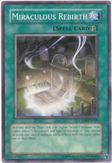 Miraculous Rebirth Champion Pack 8 Yu-Gi-Oh! card