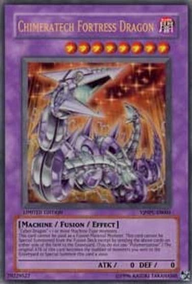 Chimeratech Fortress Dragon Shonen Jump Magazine Promos Yu-Gi-Oh! card