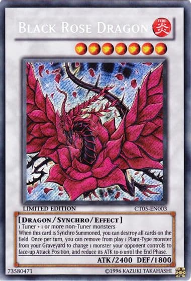 Black Rose Dragon 2008 Collectors Tin Yu-Gi-Oh! card