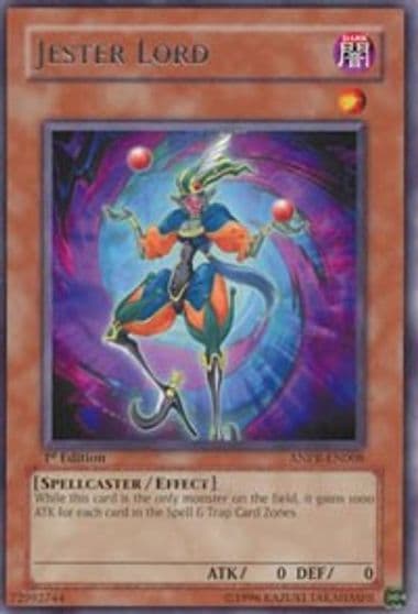 Jester Lord Ancient Prophecy Yu-Gi-Oh! card