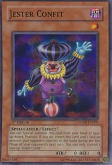 Jester Confit Ancient Prophecy Yu-Gi-Oh! card