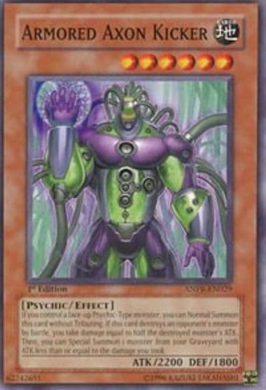 Armored Axon Kicker Ancient Prophecy Yu-Gi-Oh! card