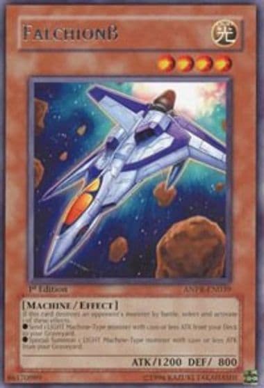 Falchion Beta Ancient Prophecy Yu-Gi-Oh! card