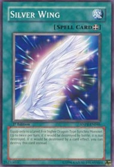 Silver Wing Ancient Prophecy Yu-Gi-Oh! card