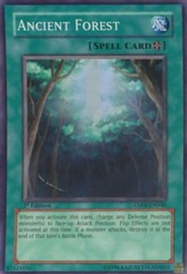Ancient Forest Ancient Prophecy Yu-Gi-Oh! card