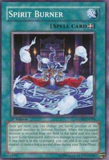 Spirit Burner Ancient Prophecy Yu-Gi-Oh! card