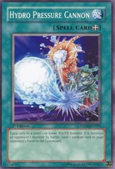 Hydro Pressure Cannon Ancient Prophecy Yu-Gi-Oh! card