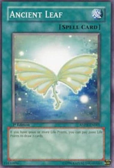 Ancient Leaf Ancient Prophecy Yu-Gi-Oh! card