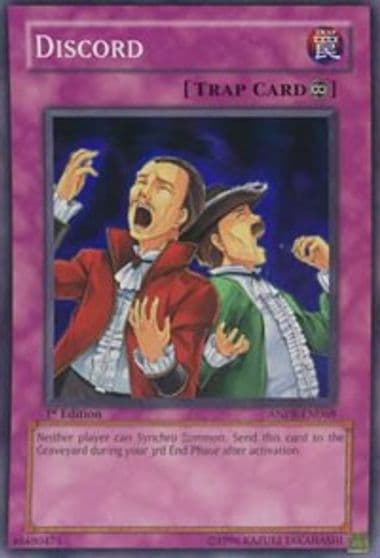 Discord Ancient Prophecy Yu-Gi-Oh! card