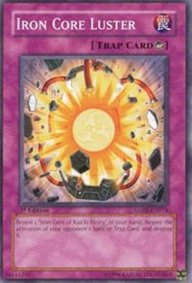 Iron Core Luster Ancient Prophecy Yu-Gi-Oh! card