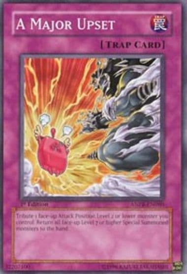 A Major Upset Ancient Prophecy Yu-Gi-Oh! card