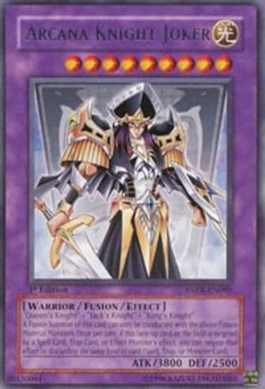 Arcana Knight Joker Ancient Prophecy Yu-Gi-Oh! card