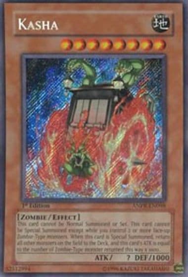Kasha Ancient Prophecy Yu-Gi-Oh! card