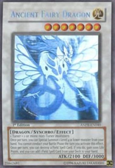 Ancient Fairy Dragon Ghost Rare Ancient Prophecy Yu-Gi-Oh! card