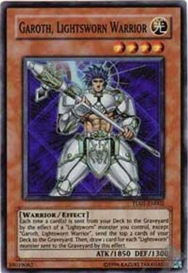 Garoth Lightsworn Warrior Turbo Pack Booster One Pack Yu-Gi-Oh! card
