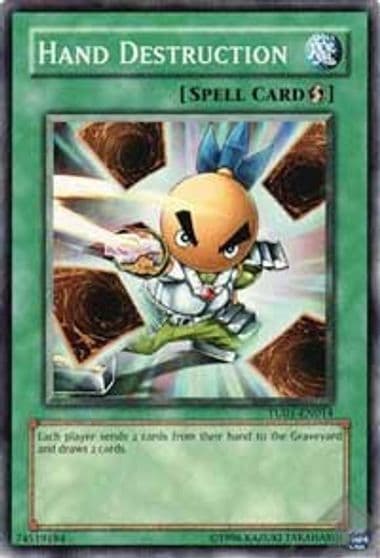 Hand Destruction Turbo Pack Booster One Pack Yu-Gi-Oh! card