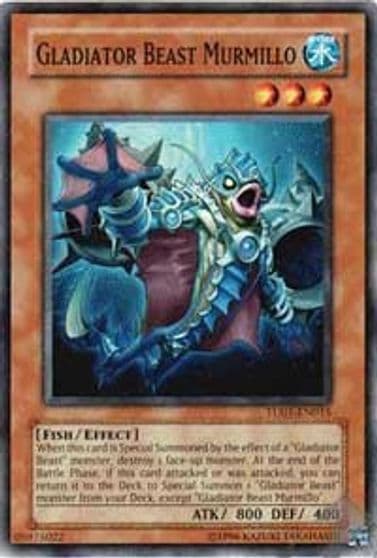 Gladiator Beast Murmillo Turbo Pack Booster One Pack Yu-Gi-Oh! card