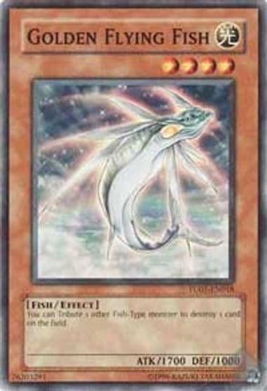 Golden Flying Fish Turbo Pack Booster One Pack Yu-Gi-Oh! card