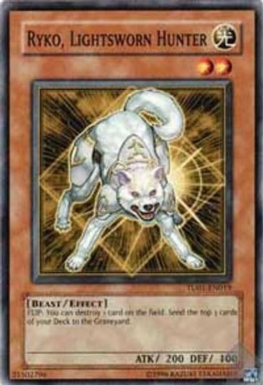 Ryko Lightsworn Hunter Turbo Pack Booster One Pack Yu-Gi-Oh! card