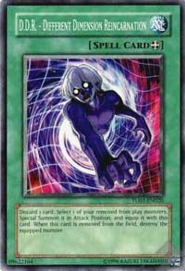 DDR Different Dimension Reincarnation Turbo Pack Booster One Pack Yu-Gi-Oh! card