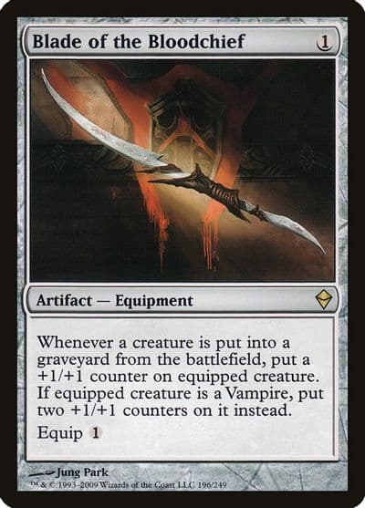 Blade of the Bloodchief Zendikar Magic card