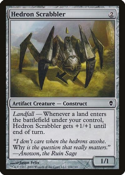 Hedron Scrabbler Zendikar Magic card