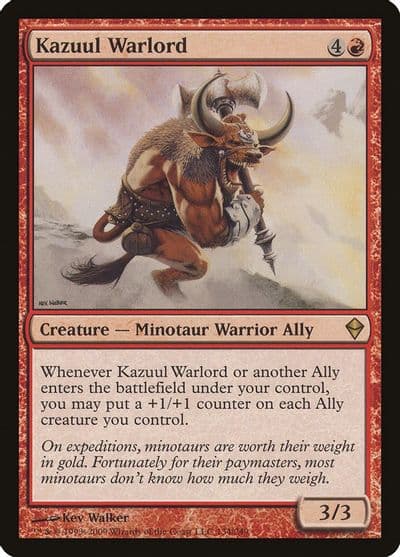 Kazuul Warlord Zendikar Magic card