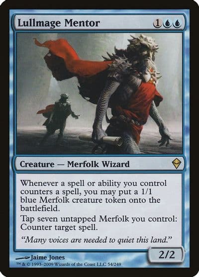 Lullmage Mentor Zendikar Magic card