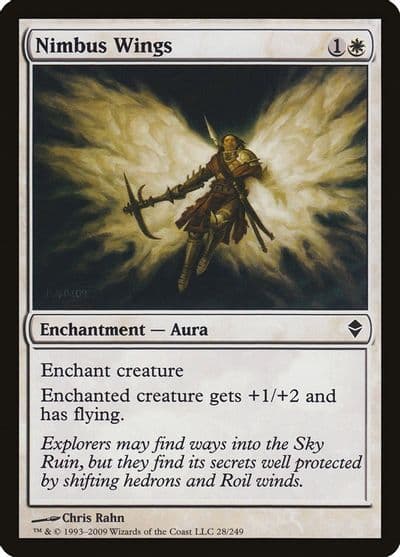 Nimbus Wings Zendikar Magic card