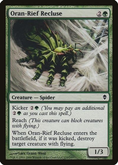 Oran Rief Recluse Zendikar Magic card