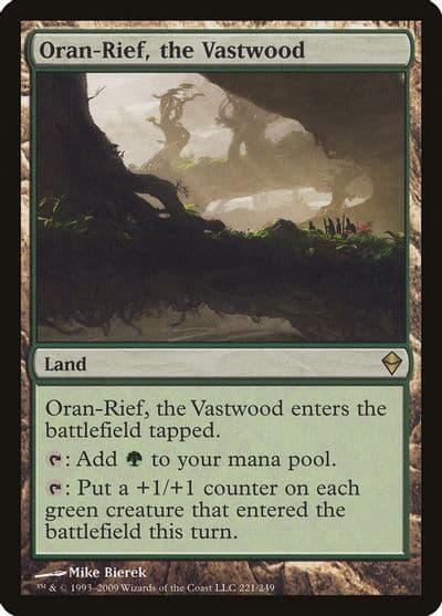 Oran Rief the Vastwood Zendikar Magic card