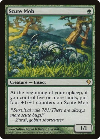 Scute Mob Zendikar Magic card