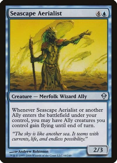 Seascape Aerialist Zendikar Magic card
