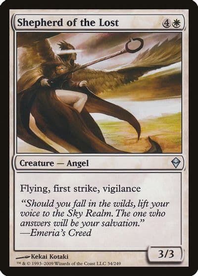 Shepherd of the Lost Zendikar Magic card
